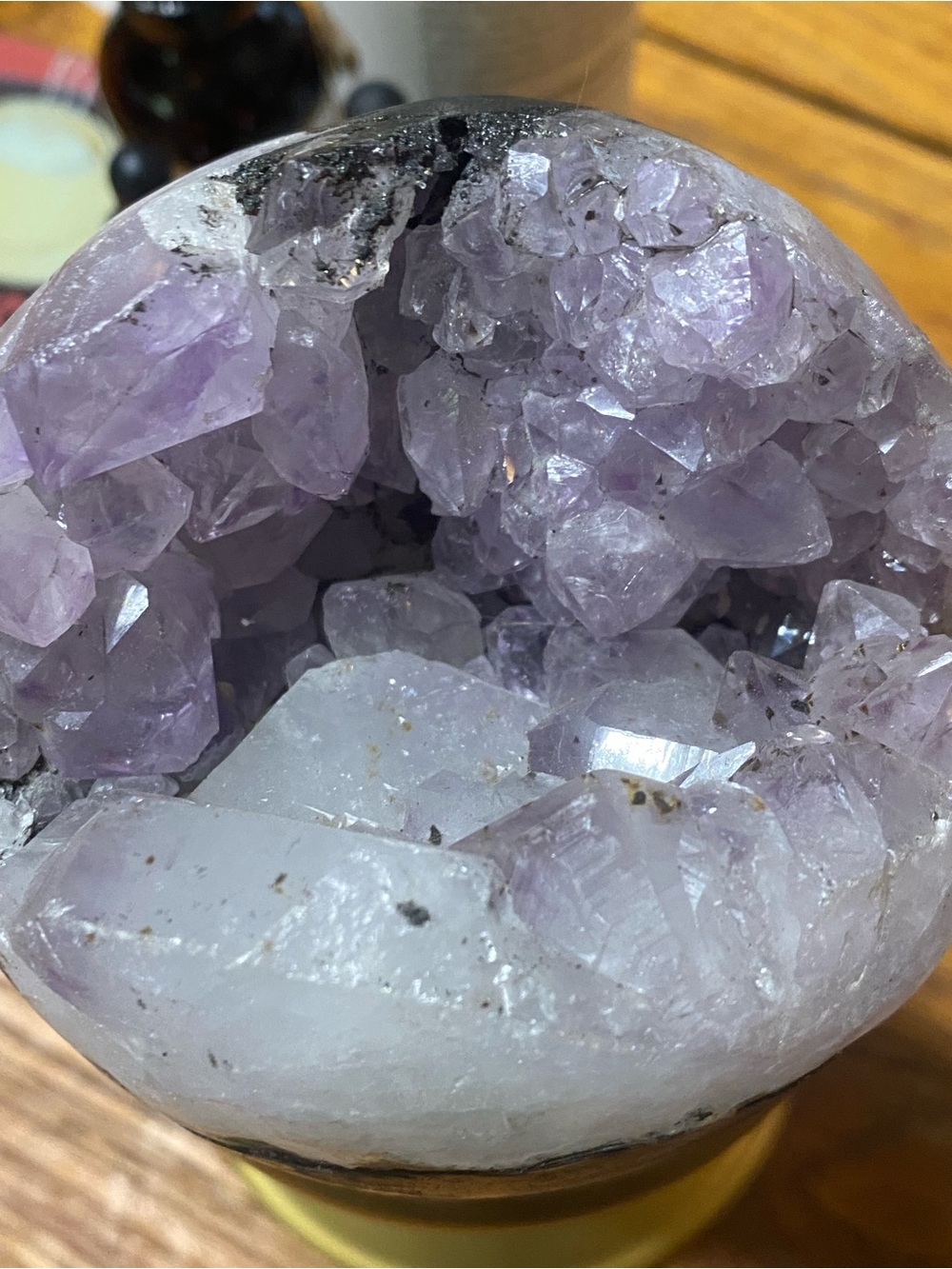 Large Display Amethyst Sphere